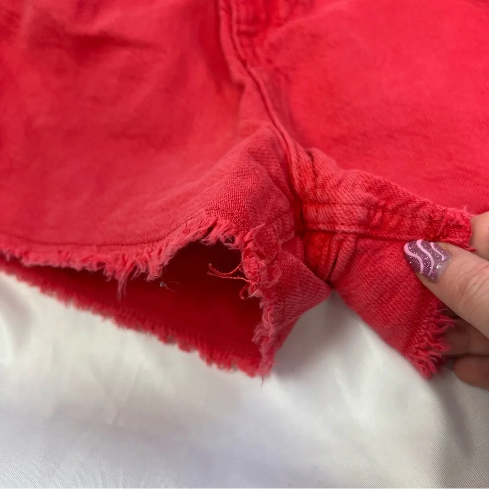 3 FOR $15 Zara Girl Frayed Hem Paperbag Shorts, size 9 Years